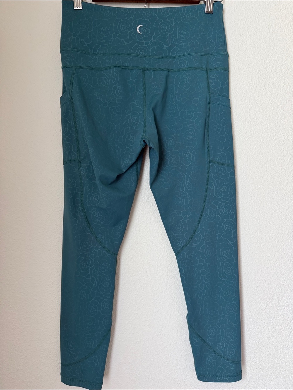 Zyia Active Dark Teal Leggings - Picture 4 of 5